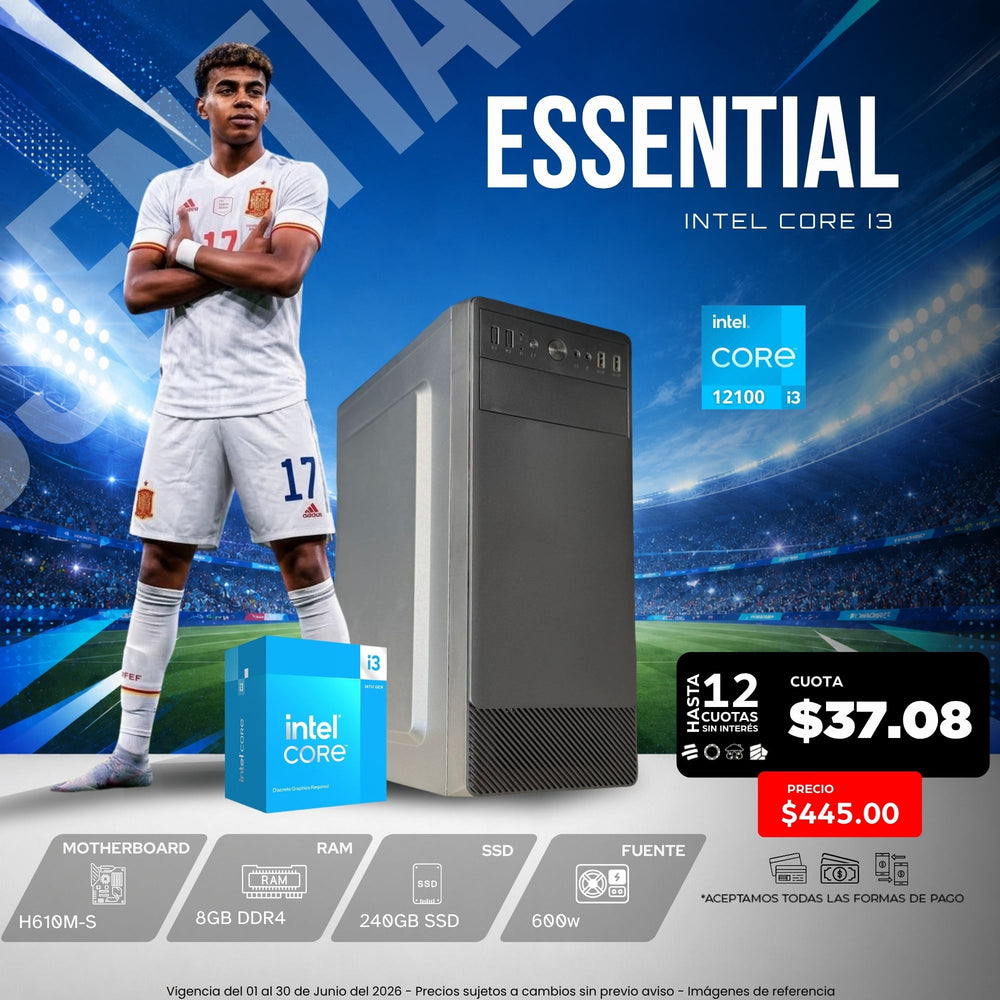 CPU Essential Intel Core i3 12va