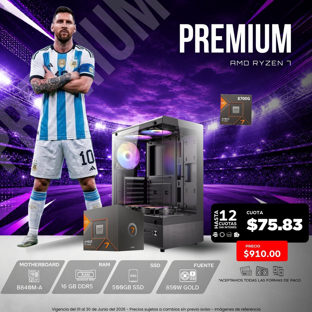 CPU Premium AMD Ryzen 7 8va