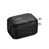 Cargador Belkin ENA007DQBK Dual USB-C 65W
