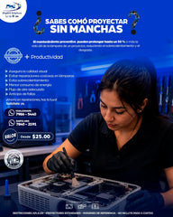Mantenimiento Preventivo y Correctivo de Proyectores