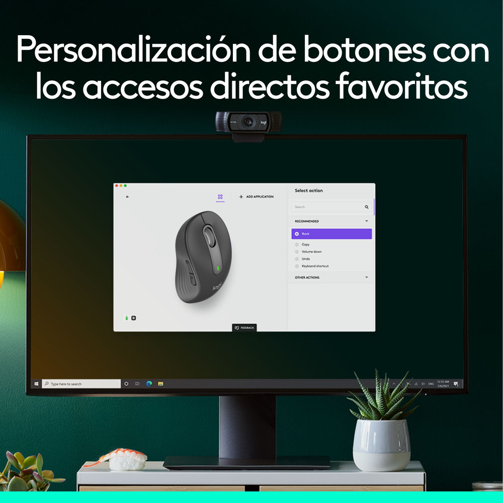 Mouse inalámbrico Logitech Signature M650 L