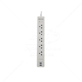 Regleta Forza FSP-512USBW 5 Sal+ 2 USB