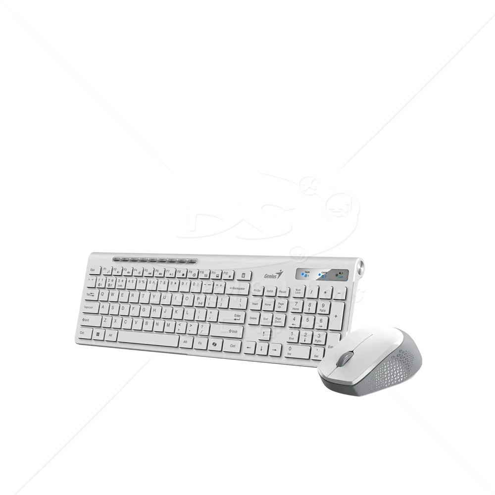 Teclado y Mouse Wireless Bluetooth GENIUS SLIMSTAR 8230 color Negro