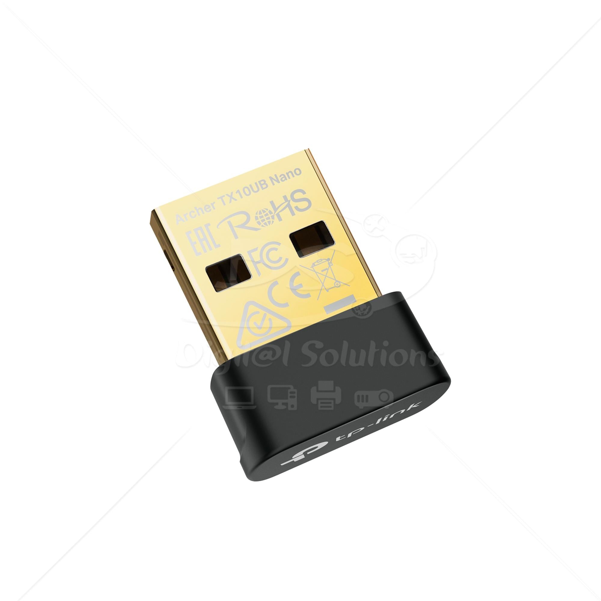 Adaptador WiFi USB Bluetooth TP-Link Archer TX10UB Nano AX900