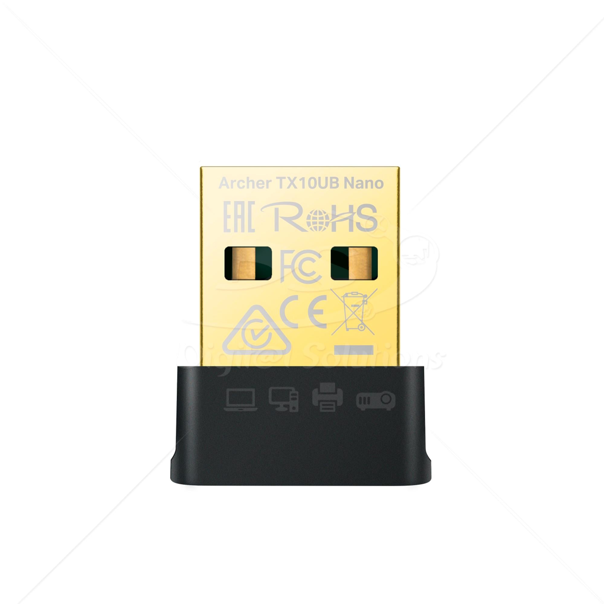 Adaptador WiFi USB Bluetooth TP-Link Archer TX10UB Nano AX900