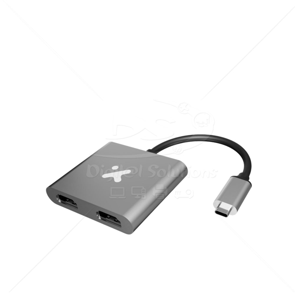 Adaptador Xtech XTC-548 USB-C 2 HDMI