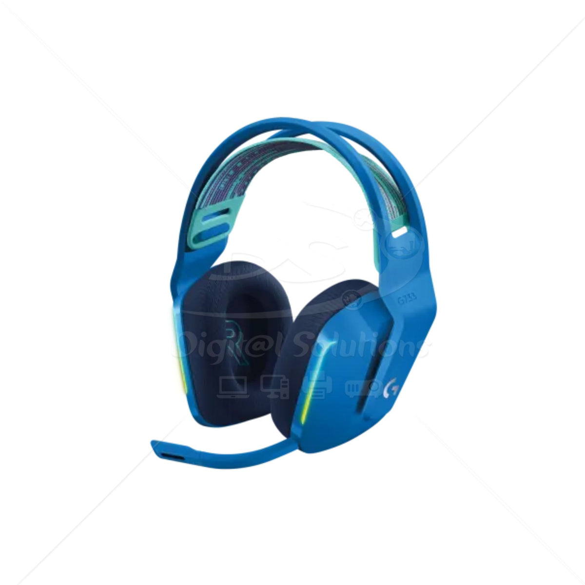 Audífonos G733 con micrófono inalámbricos LIGHTSPEED RGB para gaming
