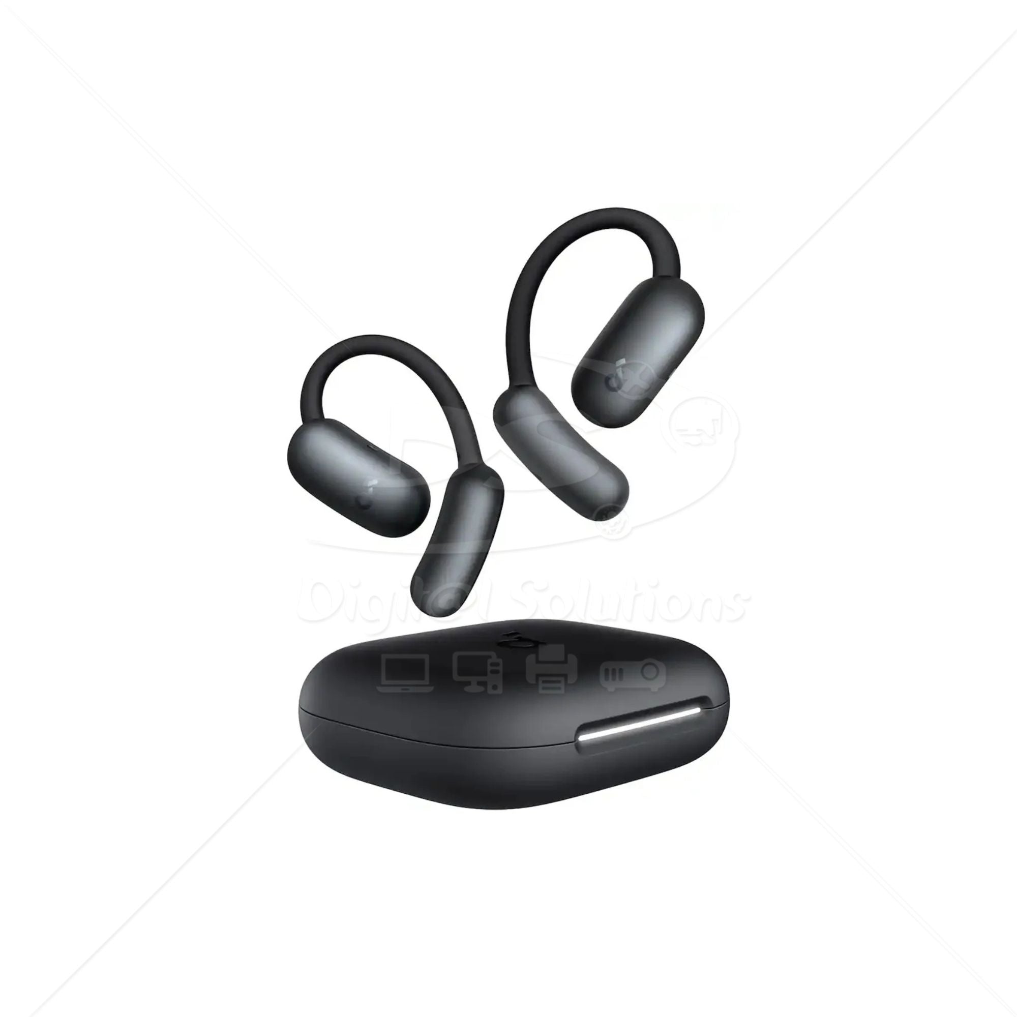 Audifonos Soundcore AEROFIT 2 Bluetooth con micrófono de color Negro