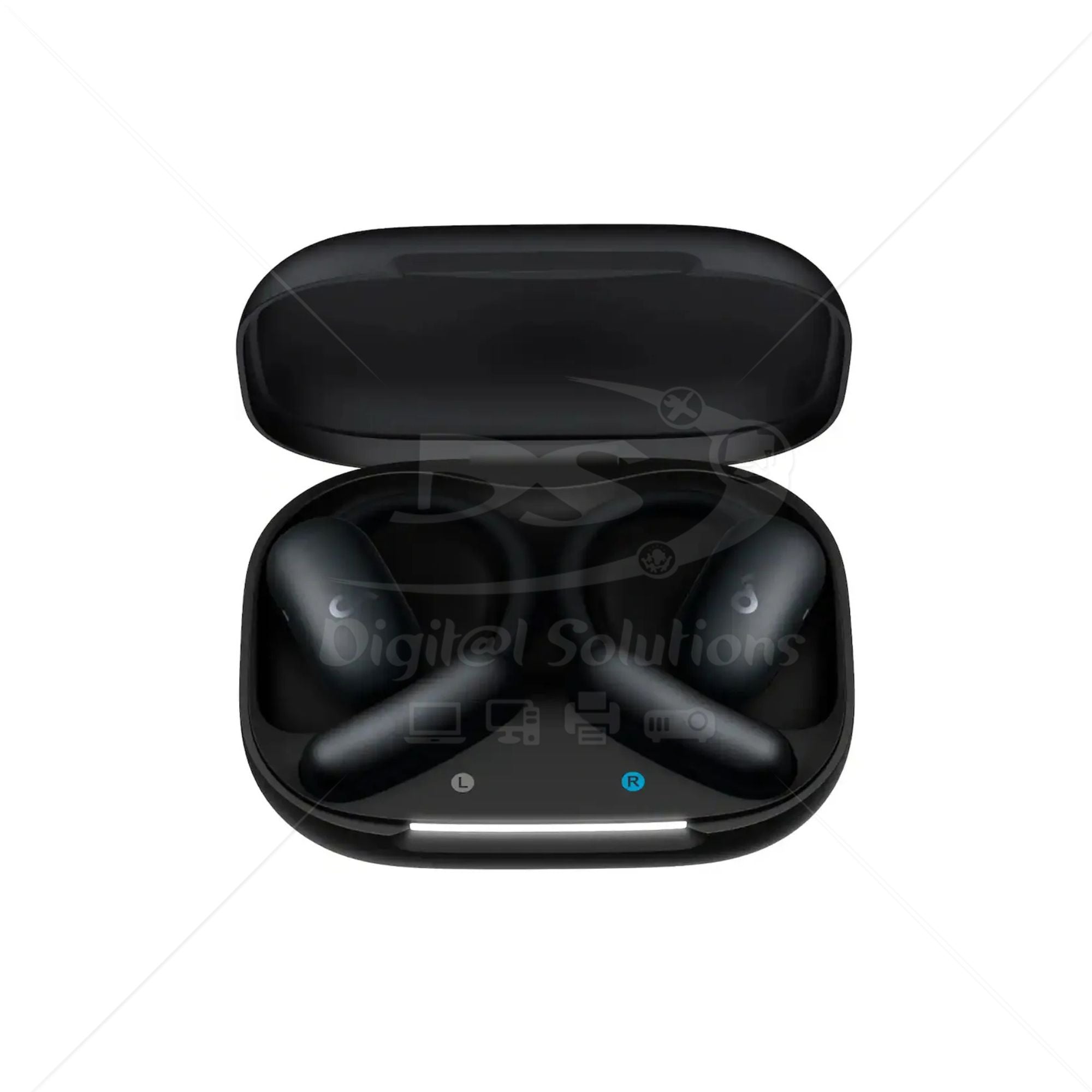 Audifonos Soundcore AEROFIT 2 Bluetooth con micrófono de color Negro