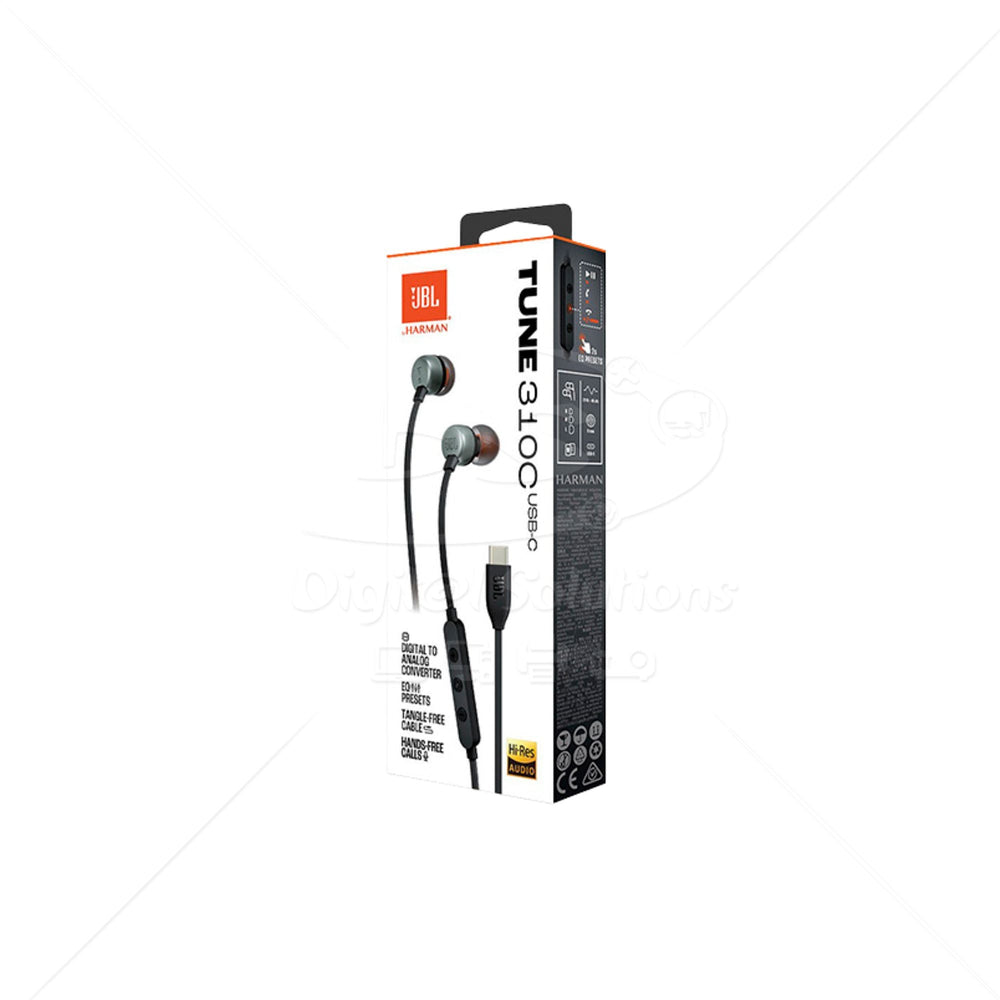 Audífonos con Micrófono JBL Tune 310C Bk