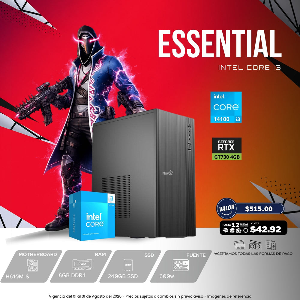 CPU Essential Intel Core i3 14va