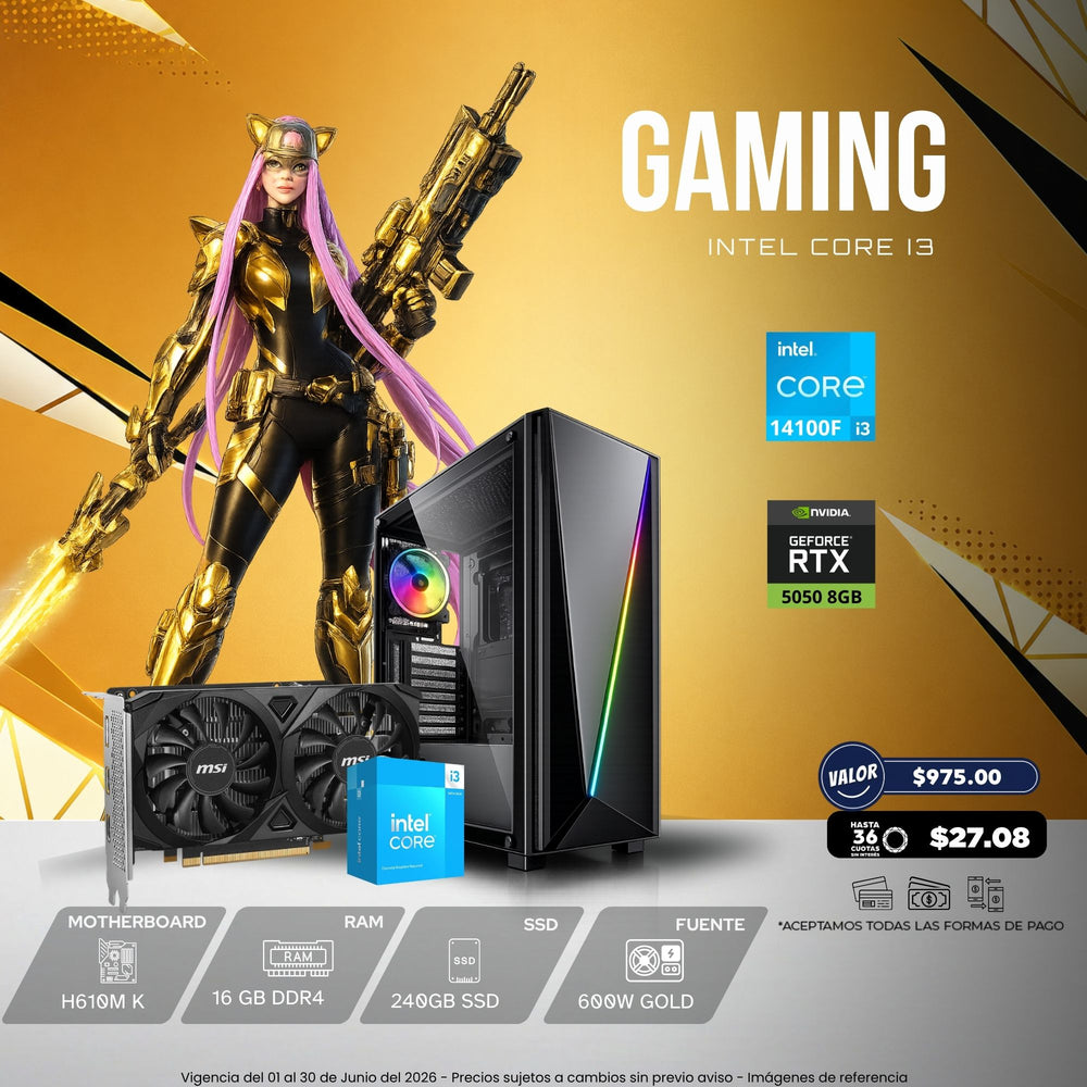 CPU Gaming Intel Core i3 14va