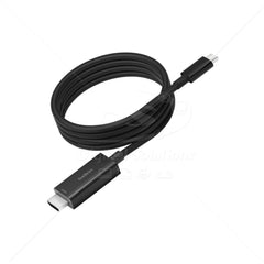 Cable Belkin USB-C HDMI 2,1 AVC012BT2MBK 2MTS color Negro