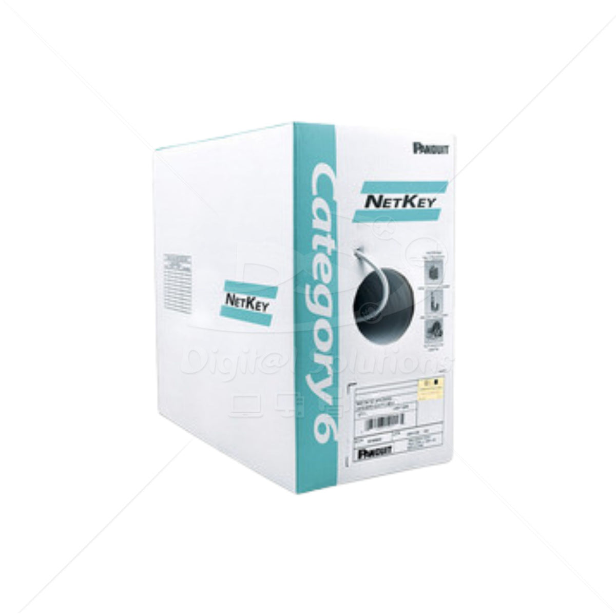 Cable UTP CAT 6 INTERIOR PANDUIT NUC6CR04IG-CE GRY COBRE