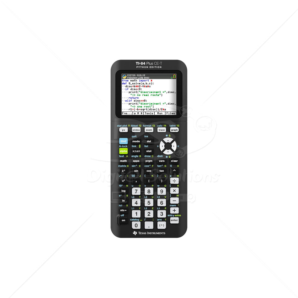 Calculadora Graficadora Texas Instruments TI-84 Plus CE Pyrhon