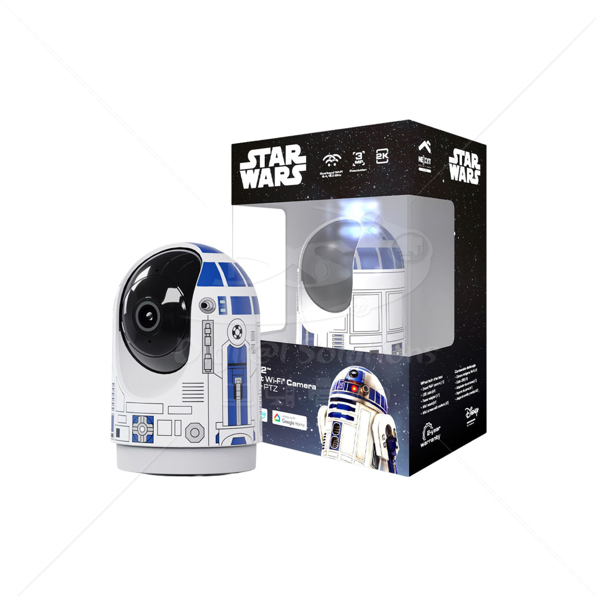 Cámara Wifi 3MP Nexxt NHC-IP15 R2 PT Edición R2D2