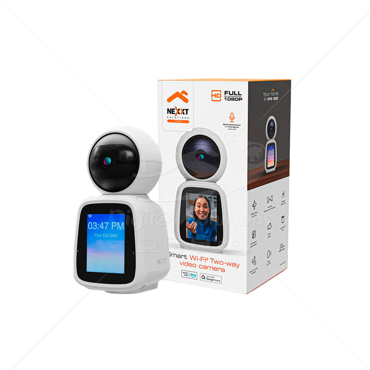 Cámara de Vigilancia WiFi 2MP Nexxt NHC-IP20