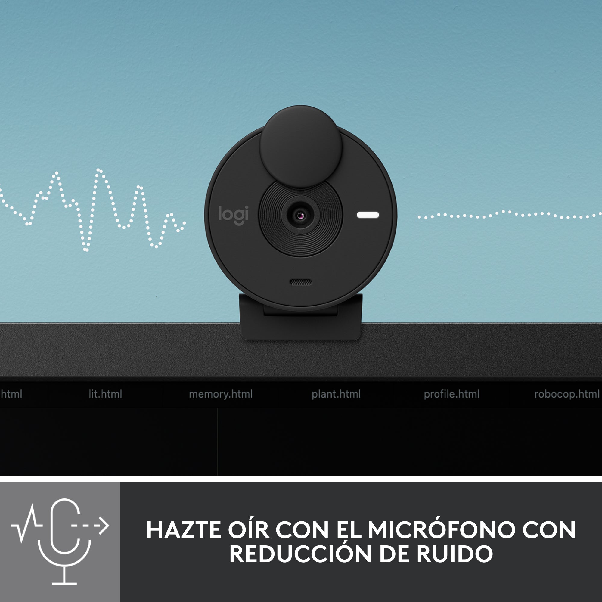 Cámara web Logitech BRIO 300 FHD 1080P