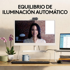 Cámara web Logitech Brio 100 Full HD color Negro