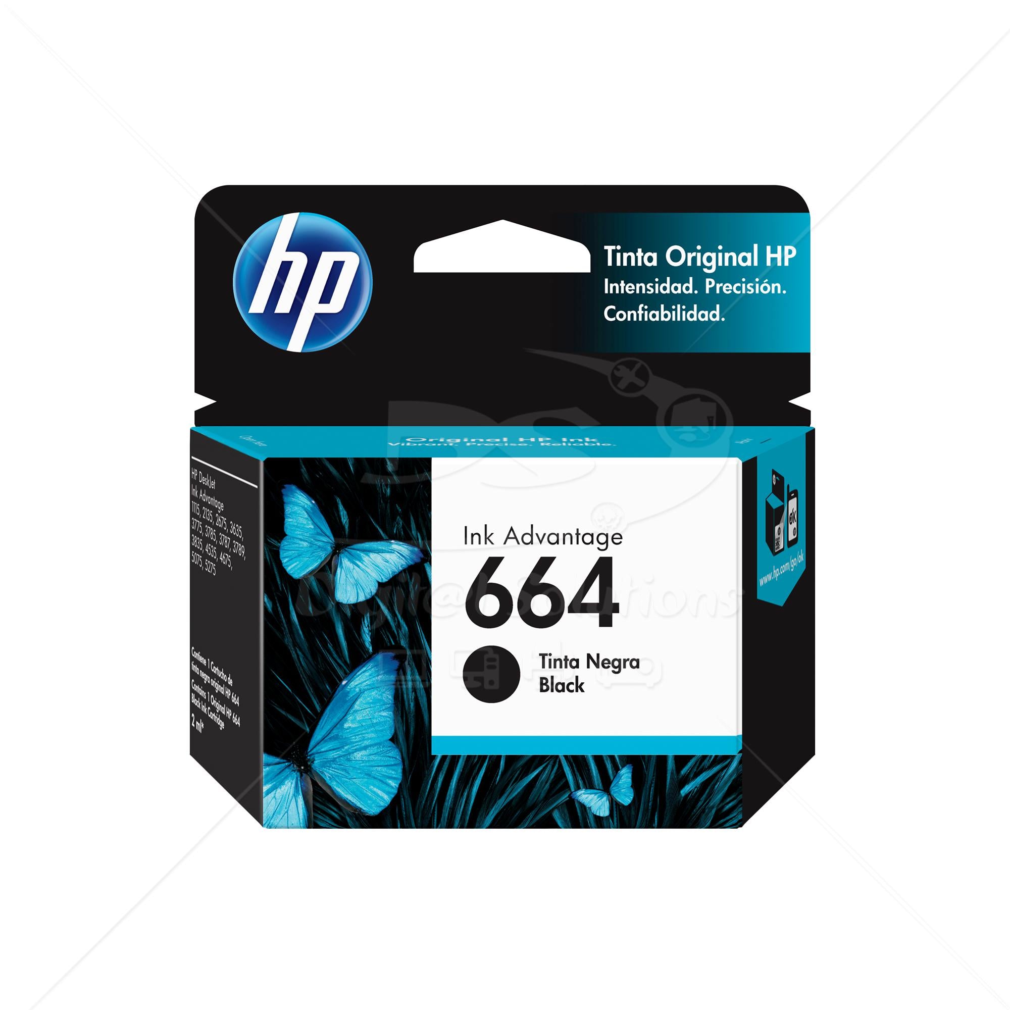 Cartucho de Tinta HP 664 F6V29AL