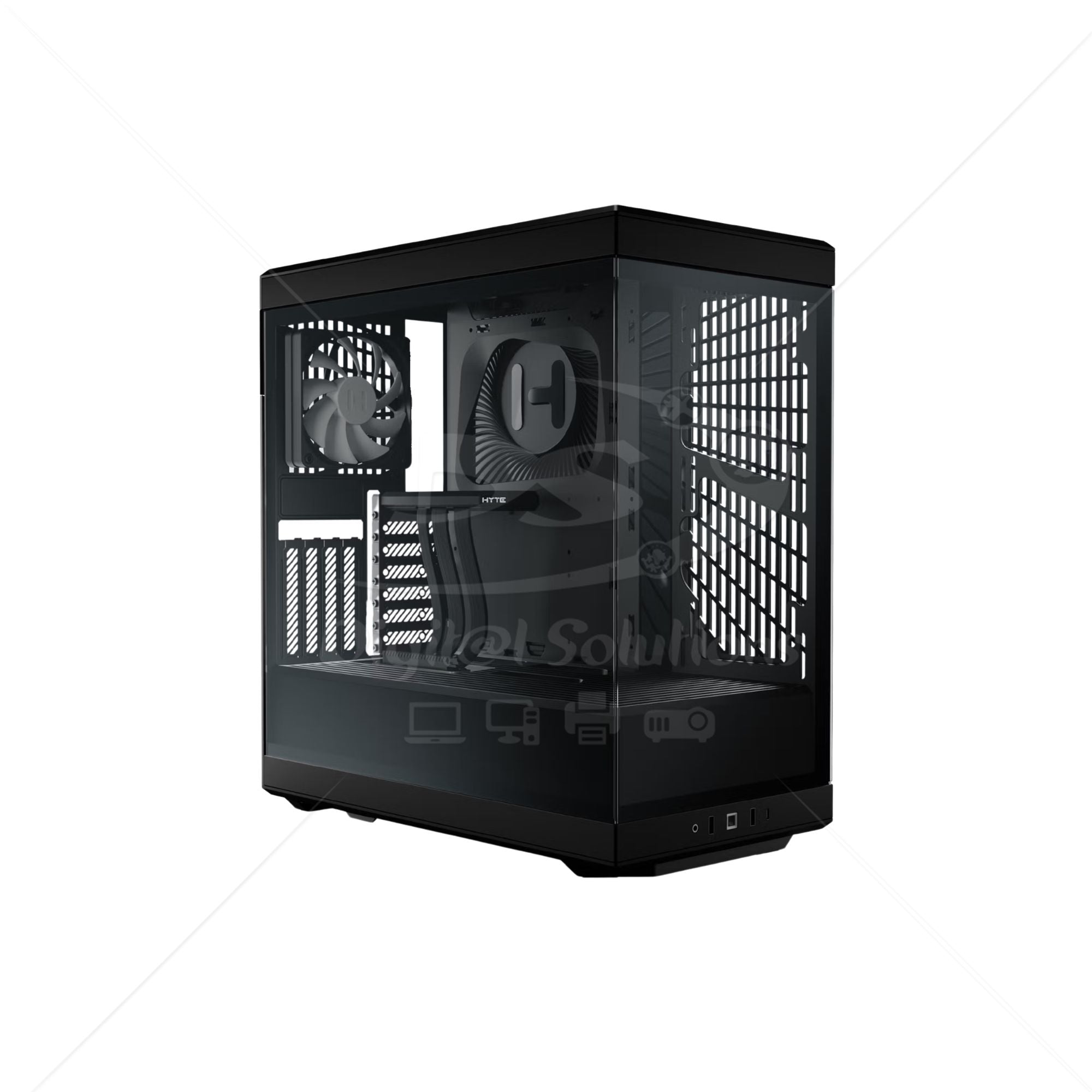 Case HYTE Y40 BLACK & BLACK ATX