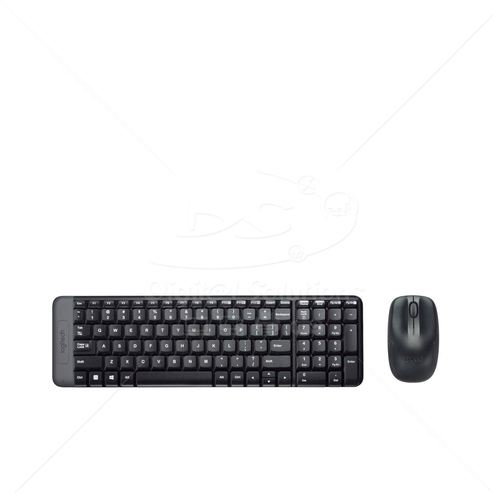 Combo Teclado Compacto y mouse Inalámbricos Logitech MK220