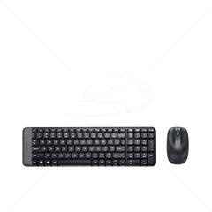 Combo Teclado Compacto y mouse Inalámbricos Logitech MK220