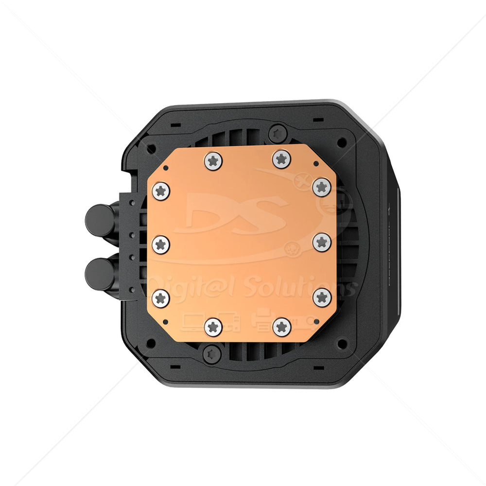 Enfriamiento Liquido DEEPCOOL LM240 color Negro 6TH GEN ARGB LCD 2.4PLG