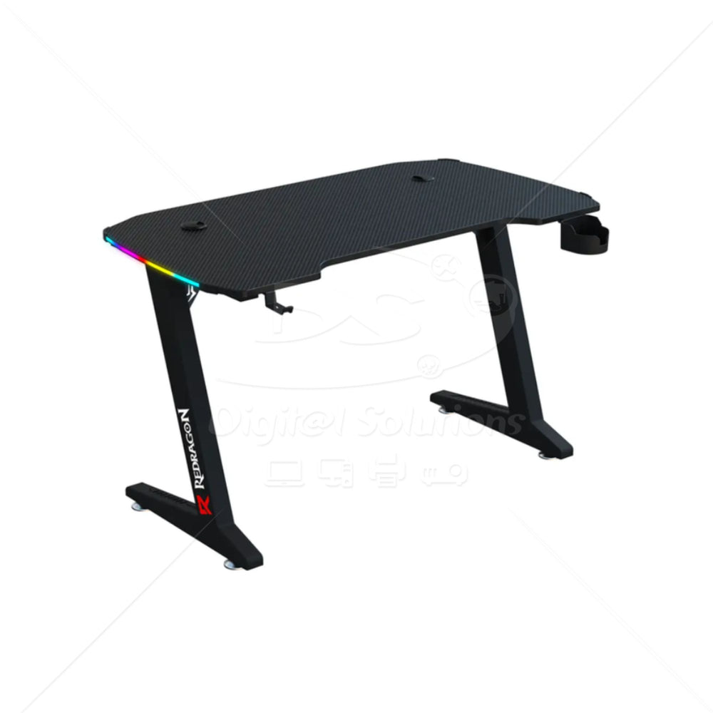 Escritorio Gamer REDRAGON GD-3111 color Negro y RGB