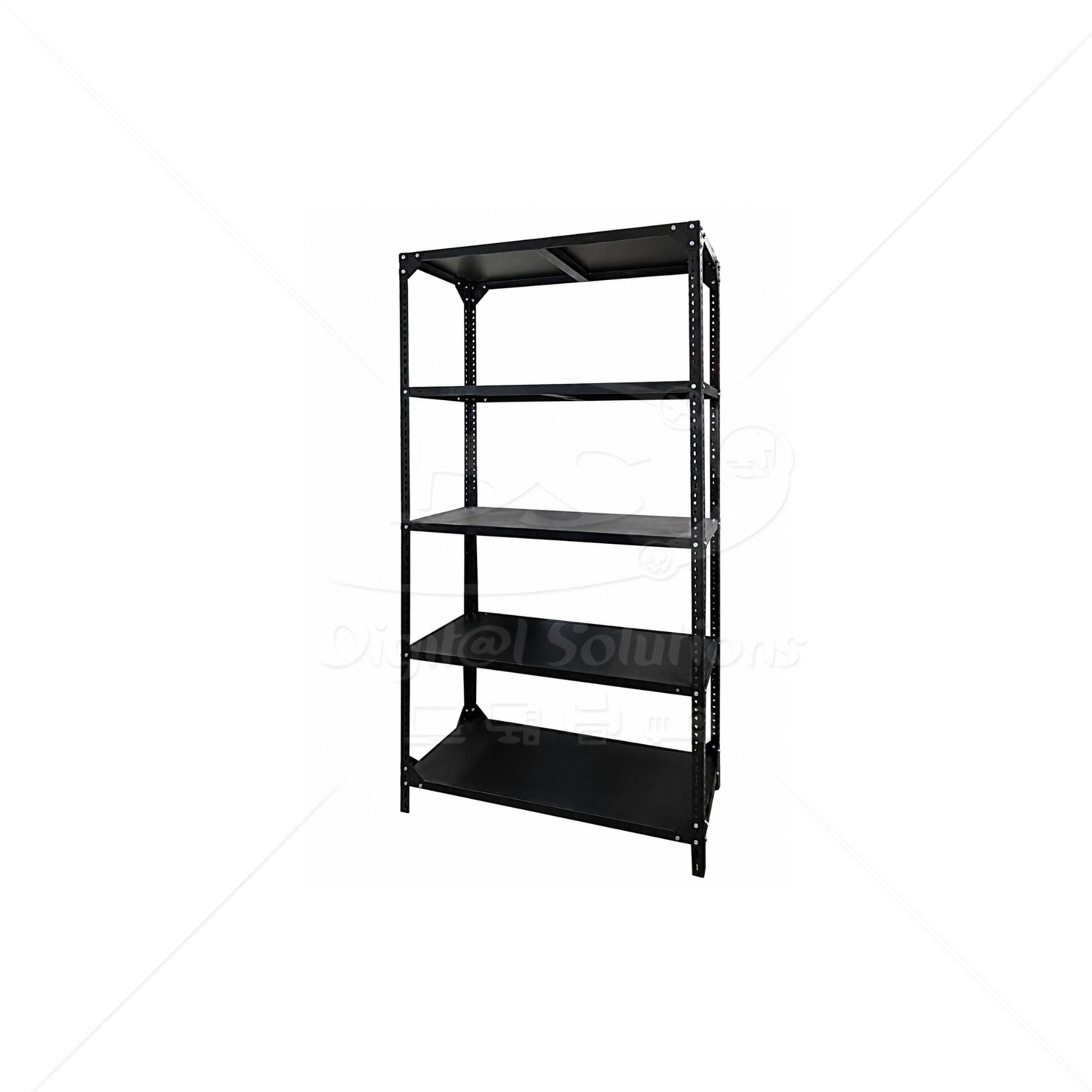 Estante Metal 91x40cm 5 Paneles Gry