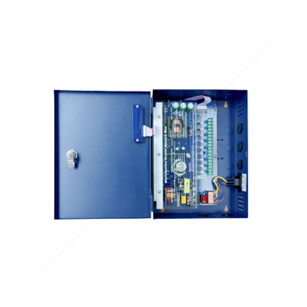 Folksafe FS-DC120910 CCTV Camera power box 9-CH 10A 12VDC output 100-240