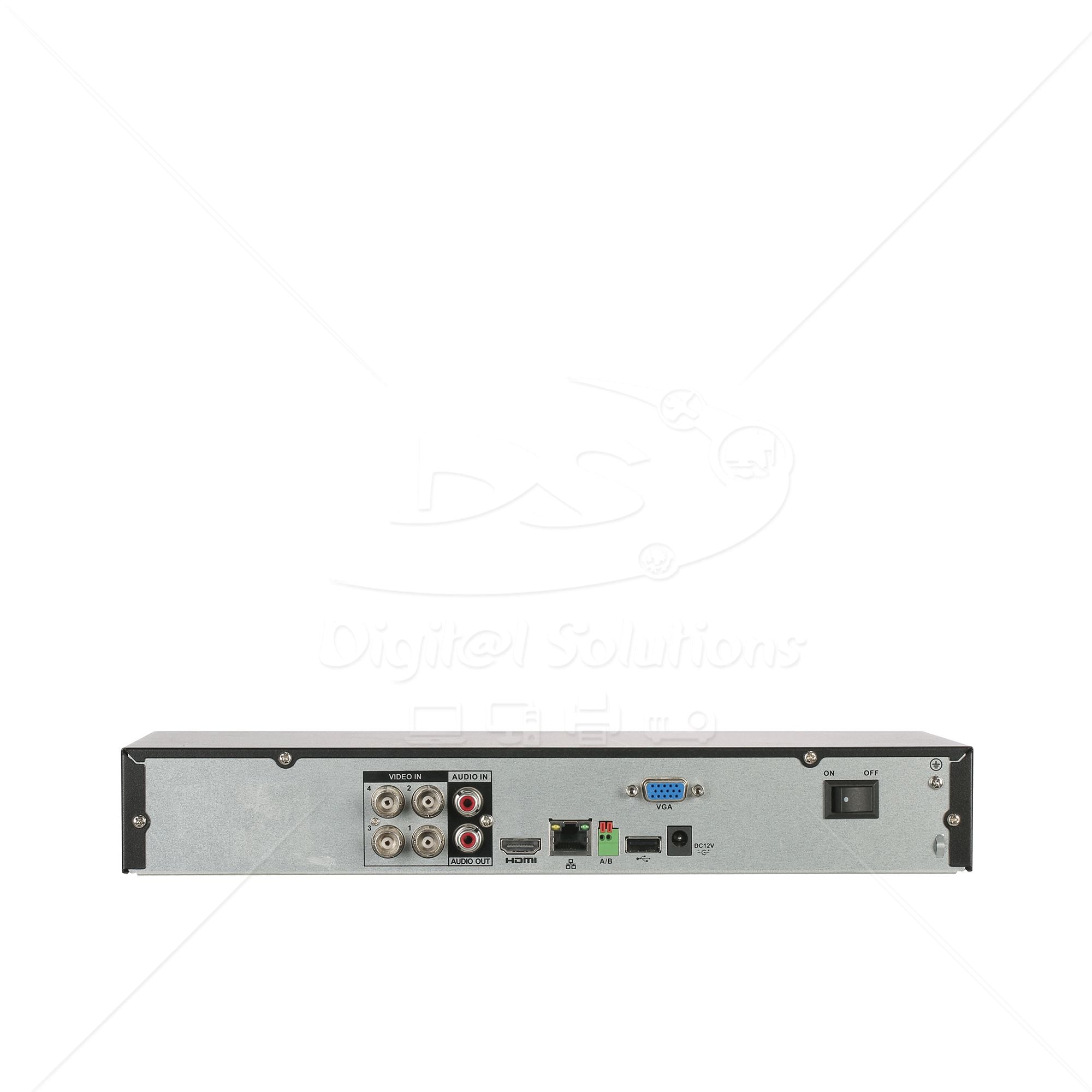 Grabador de Vídeo Digital DVR Dahua DH-XVR7104H-4K-I3, 8MP, 4 Canales