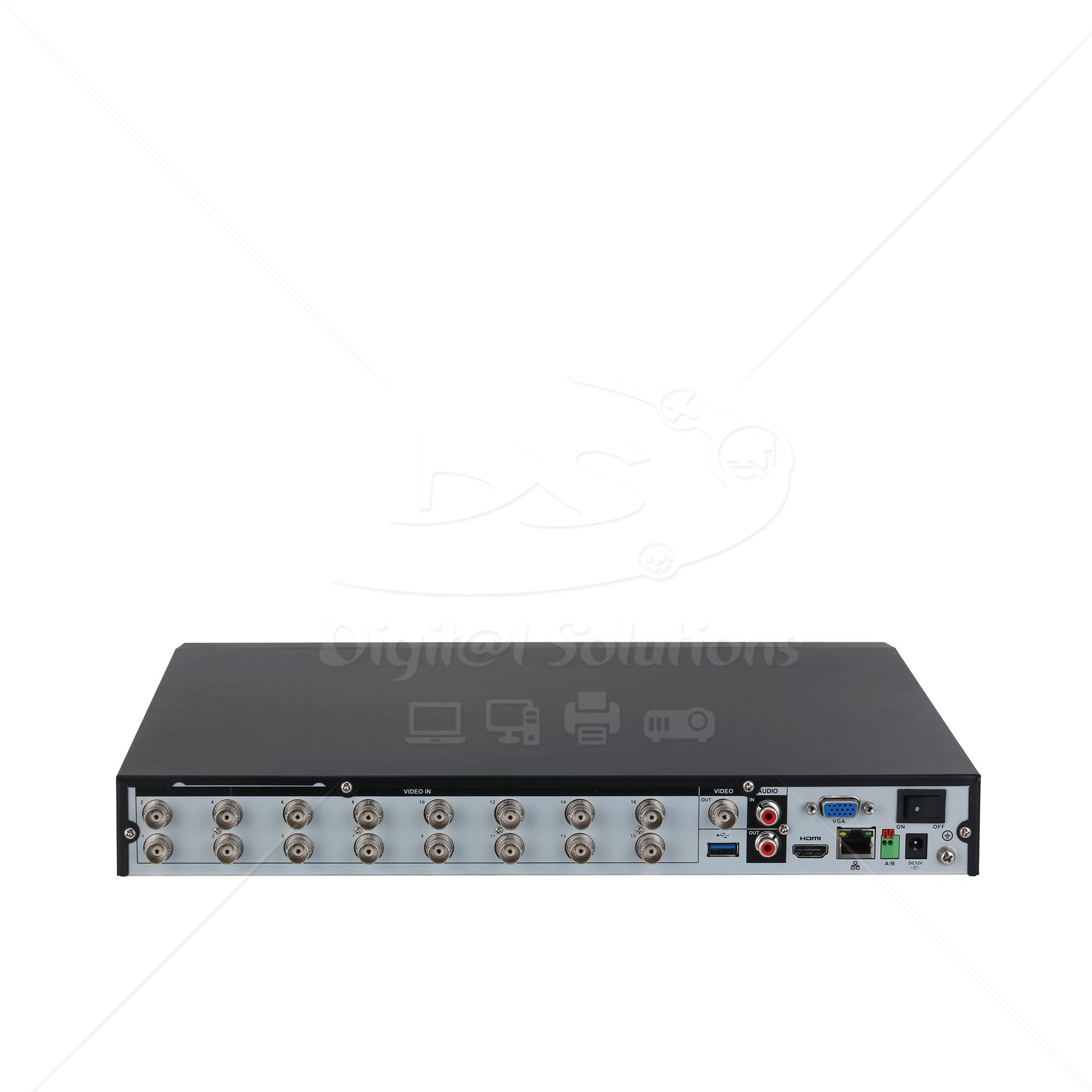 Grabador de Vídeo Digital DVR Dahua DH-XVR7216AN-4K-I3, 8MP, 16 Canales