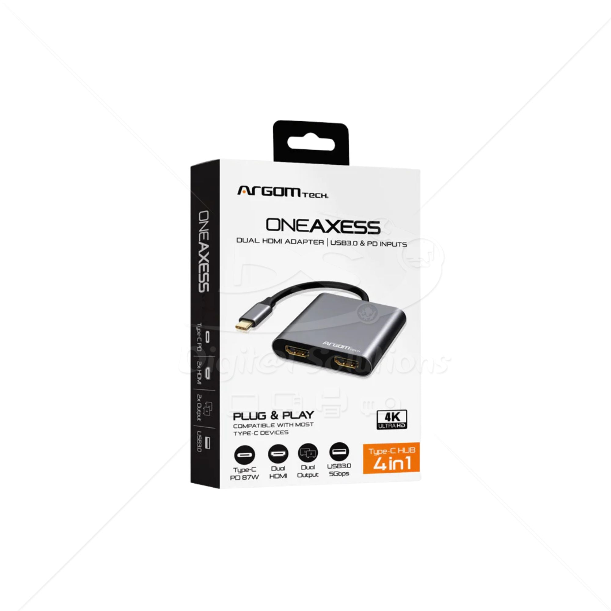 Hub Argom ARG-UB-0182 4 en 1
