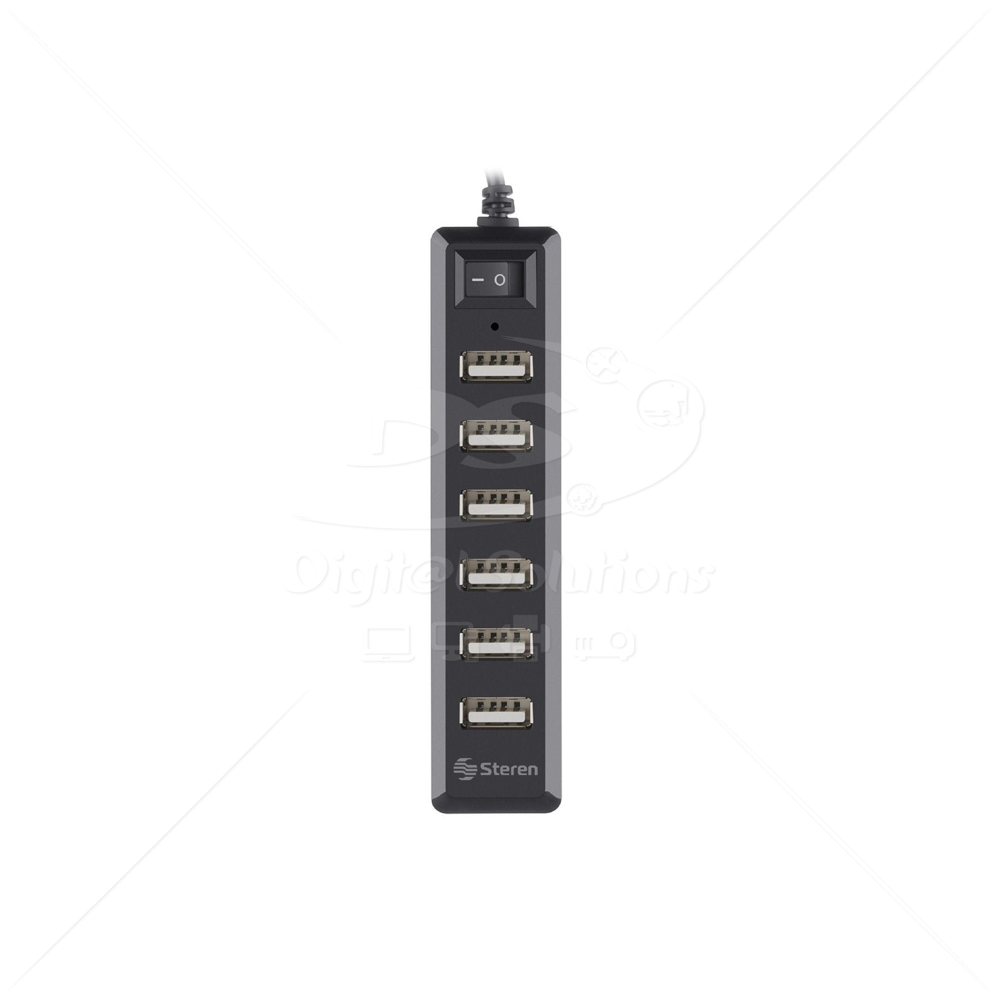 Hub USB Steren USB-537 7 Pto