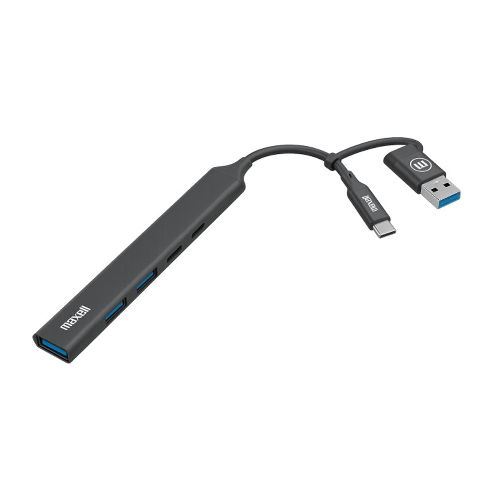 Hub USB Tipo C Maxell Slim 5 Puertos