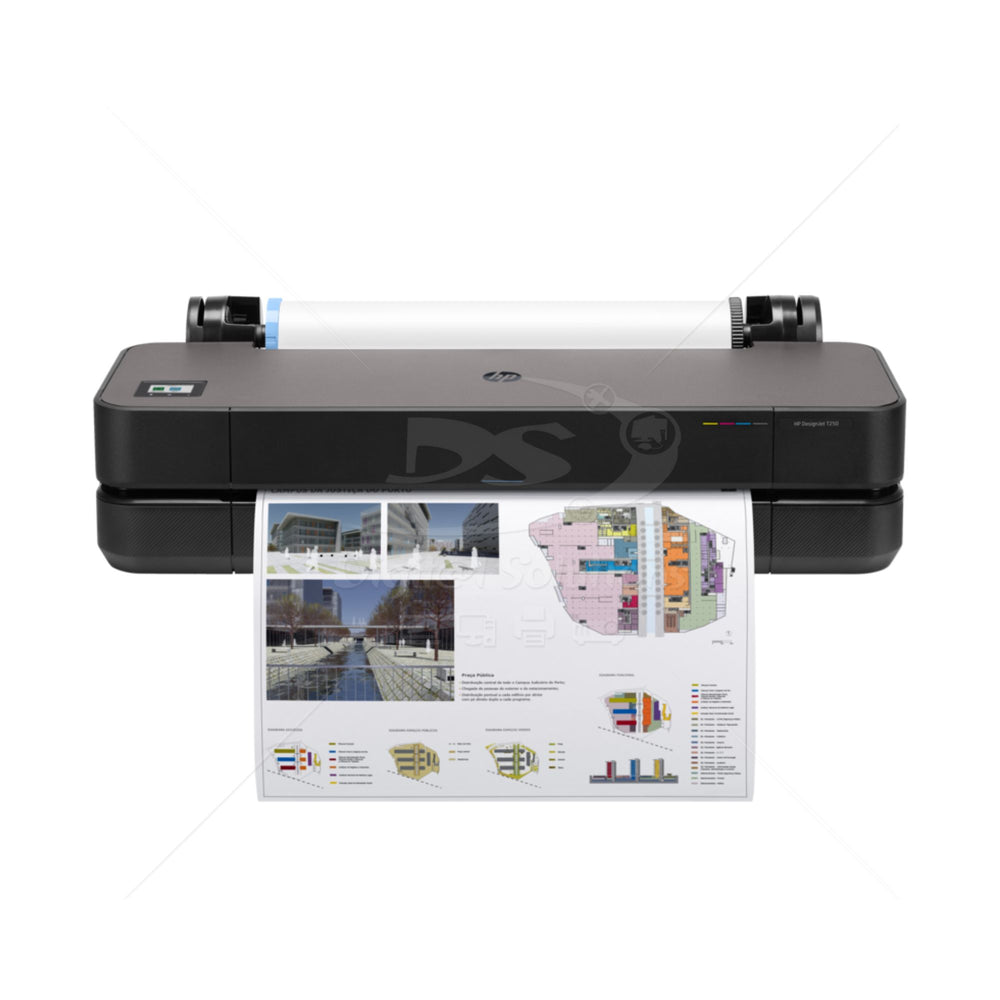 Impresora Plotter HP DesignJet T250 24, impresión a color, Wi‑Fi, USB y Ethernet