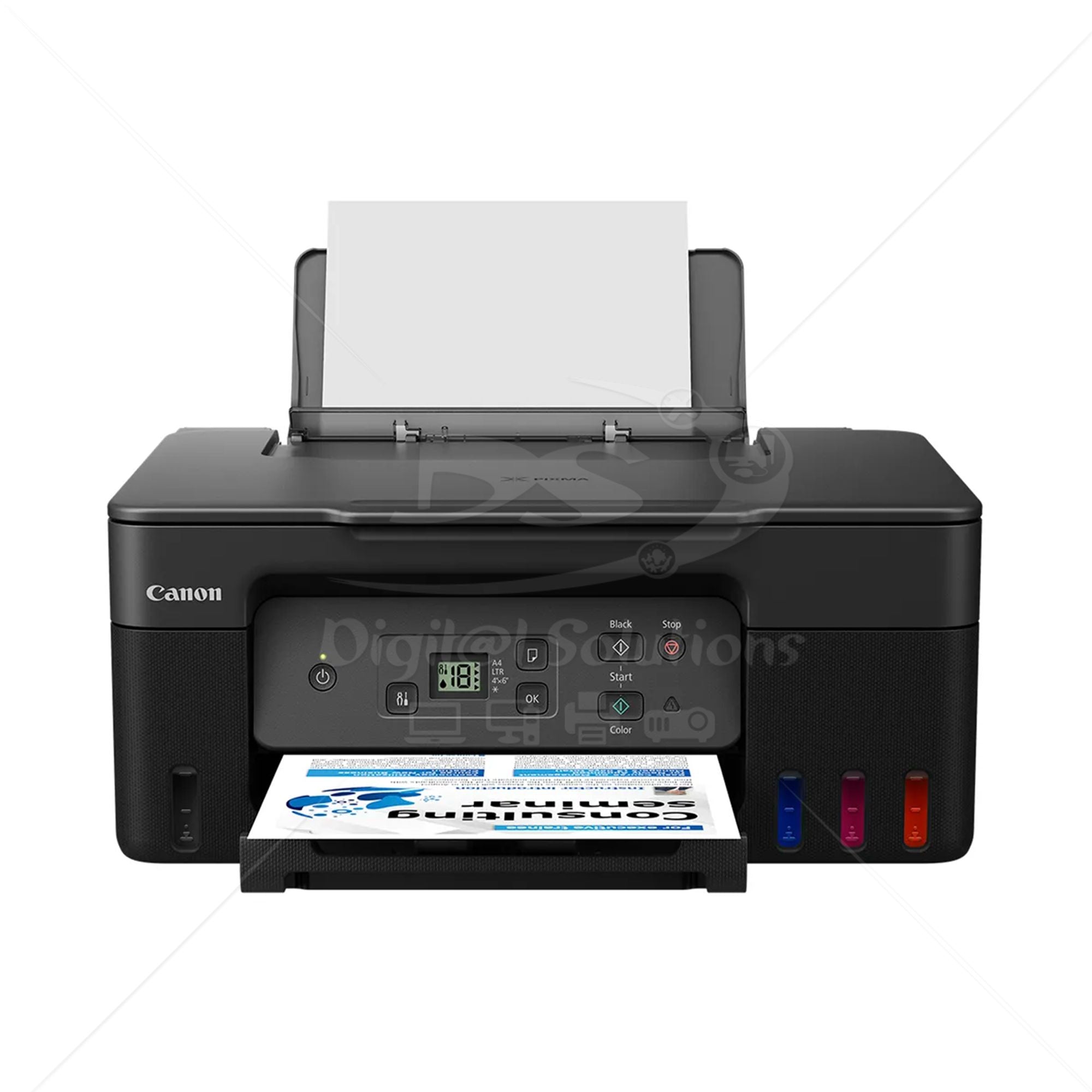 Impresora de Tanque de Tinta Canon G2170, Multifuncional, Impresión a Color, Escáner, Fotocopiadora, Puerto USB