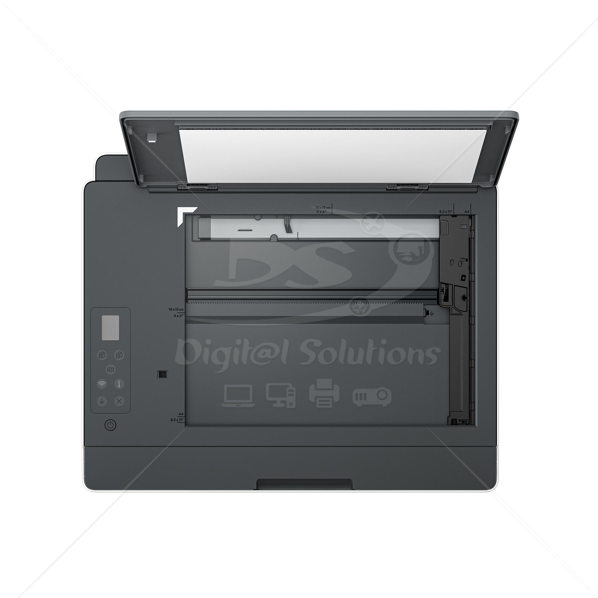 Impresora de Tanque de Tinta HP 580, Multifuncional, Impresión a Color, Escáner, Fotocopiadora, Puerto USB, Wireless