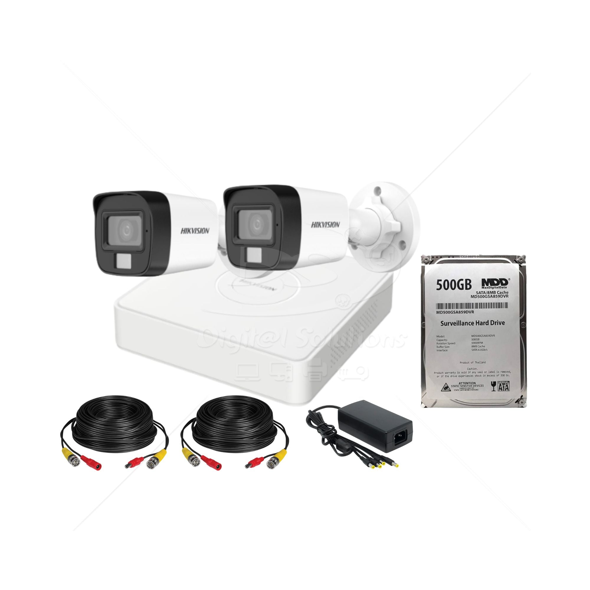 Kit de 2 Cámaras 3K smart hybrid light