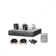 Kit de 2 cámaras audio doble vía 2MP (1080P)