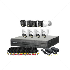Kit de 8 cámaras audio doble vía 2MP (1080P)