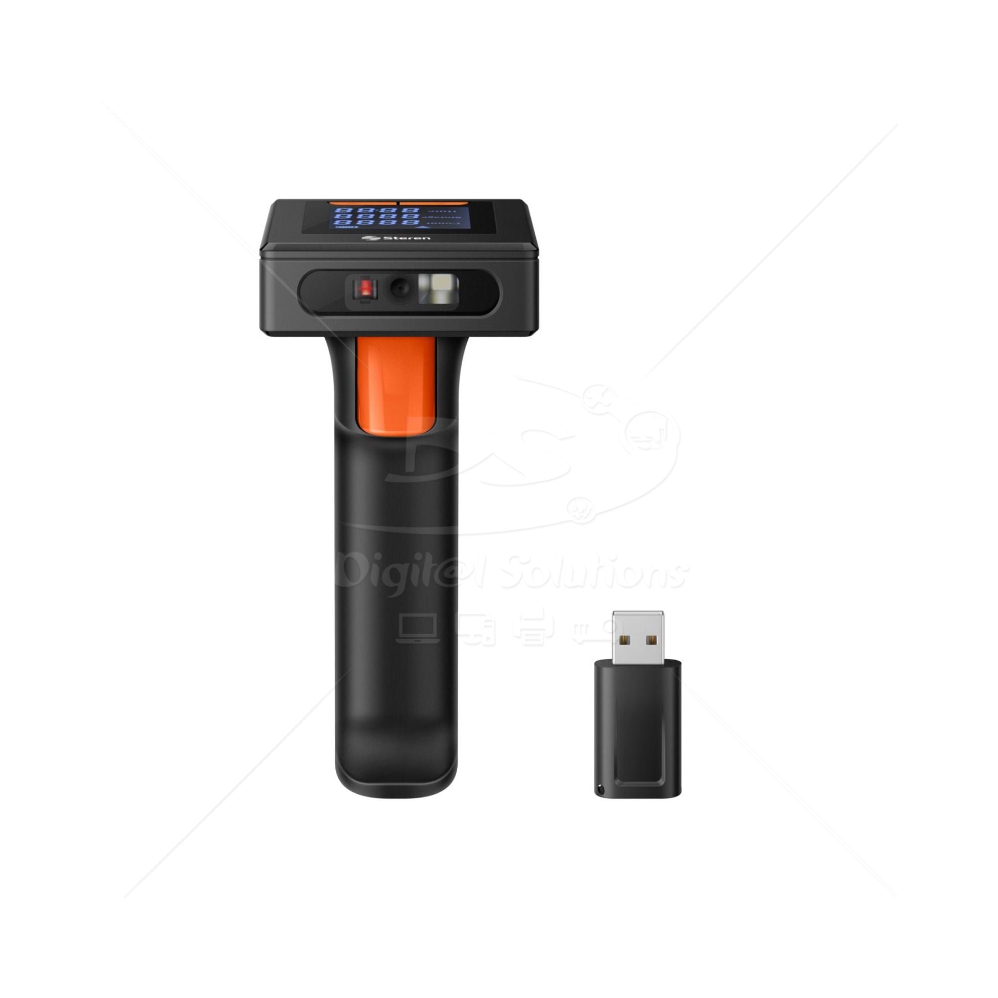 Lector de Barras STEREN COM-5975 2D Inalámbrico Recargable