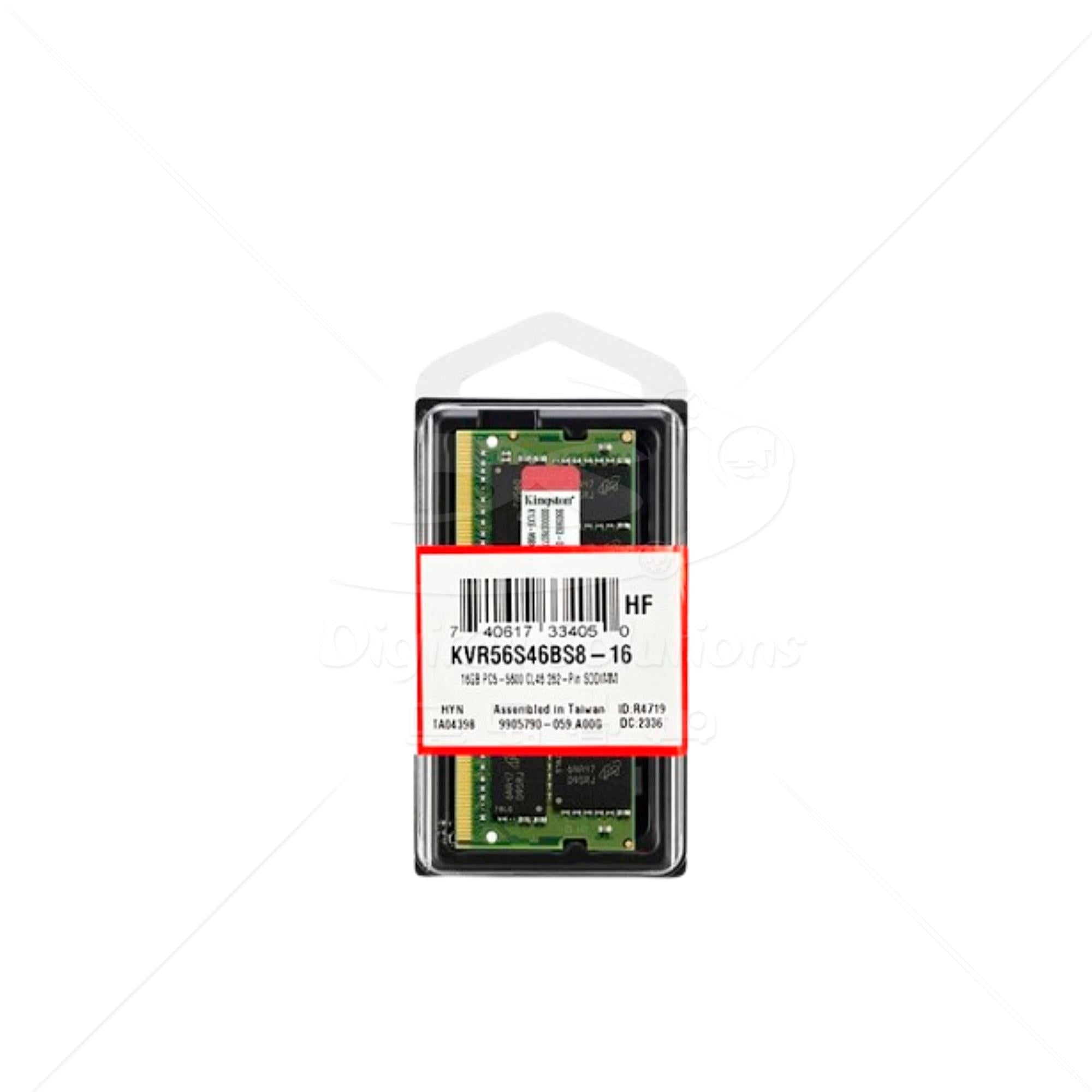 Mem Ram LT Kingston KVR56S46BS8-16 DDR5 16GB