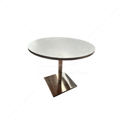 Mesa Base Cuadrada Acero inoxidable 90D MC P-39678-03 Gry/Gry