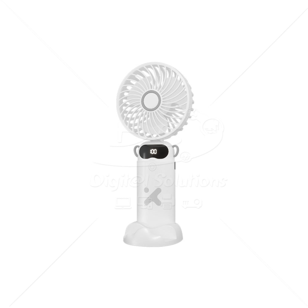 Mini Ventilador Xtech Recargable XTA-900 color Blanco
