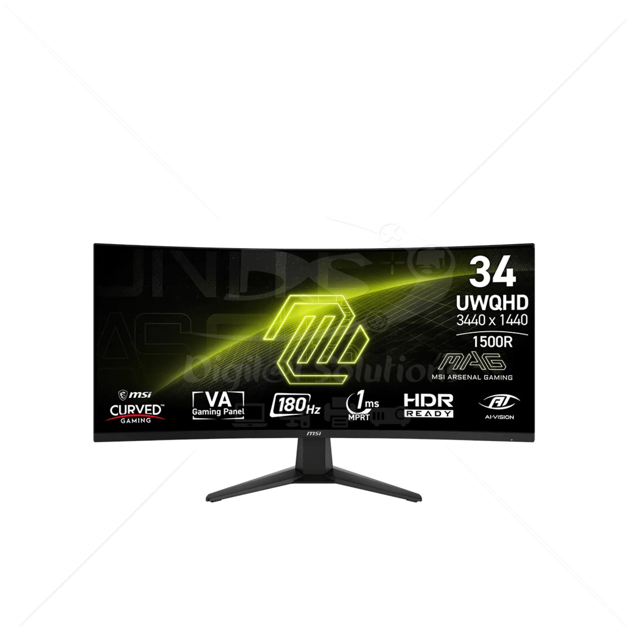 Monitor MSI MAG 346CQ 3DD7 Curvo 34 PLG