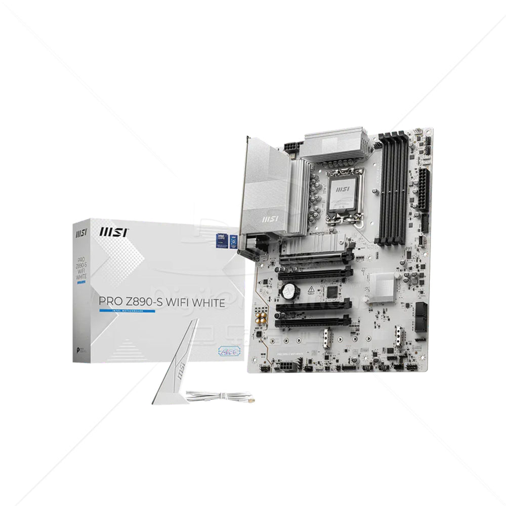 Motherboard MSI PRO Z890-S WIFI color Blanco