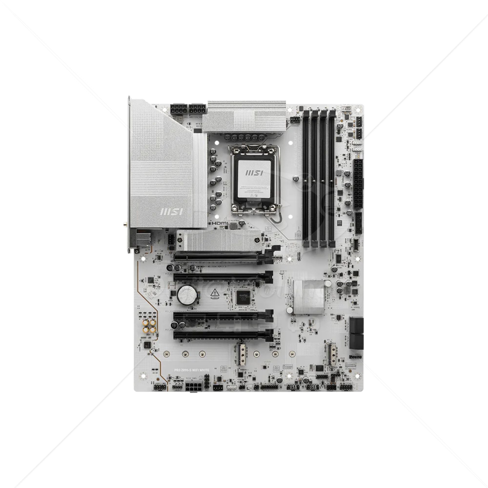 Motherboard MSI PRO Z890-S WIFI color Blanco