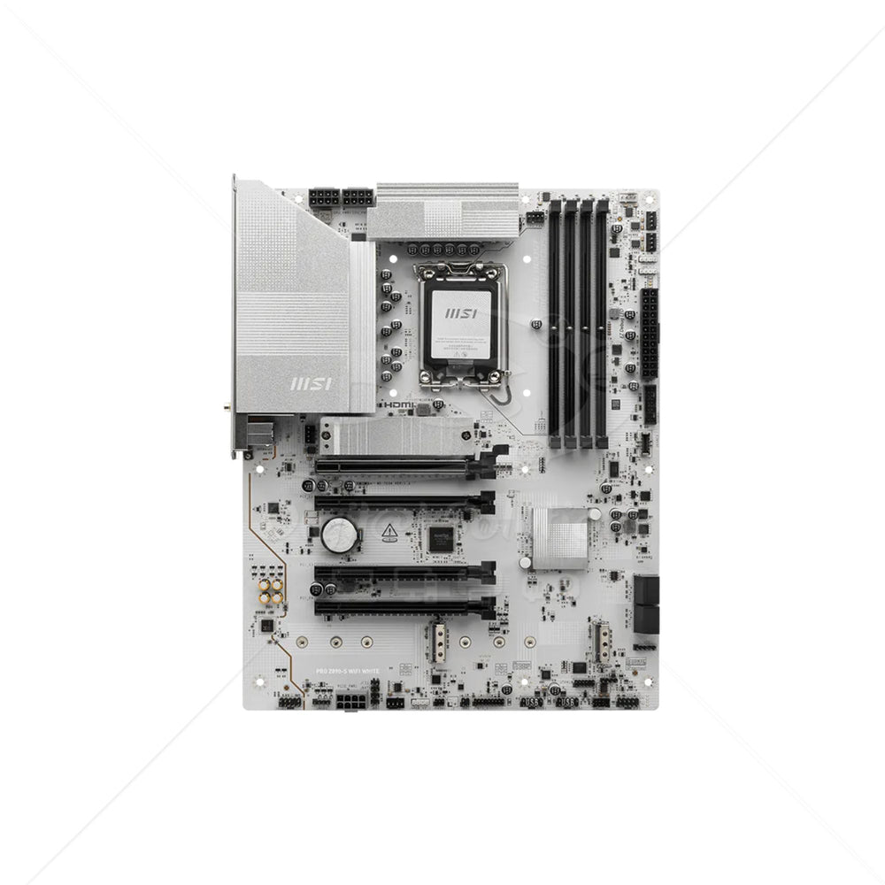 Motherboard MSI PRO Z890-S WIFI color Blanco
